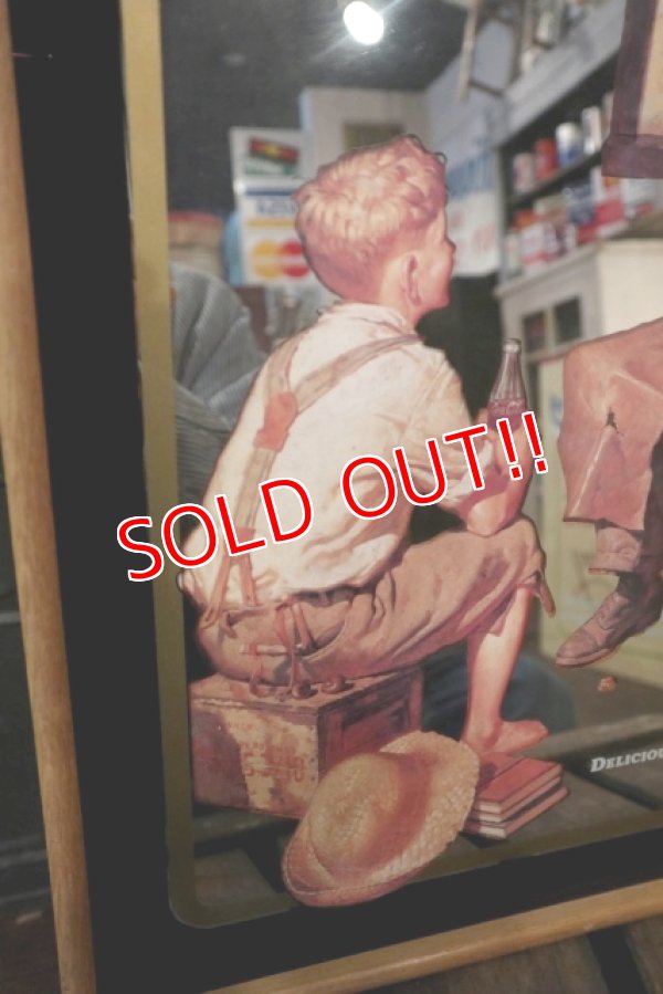 画像3: dp-180508-09 Coca Cola & Norman Rockwell / 1970's〜Pub Mirror