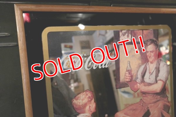 画像4: dp-180508-09 Coca Cola & Norman Rockwell / 1970's〜Pub Mirror