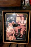 画像1: dp-180508-09 Coca Cola & Norman Rockwell / 1970's〜Pub Mirror