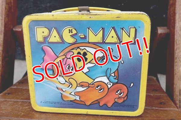 画像2: ct-140724-51 PAC-MAN / 1980's Metal Lunchbox