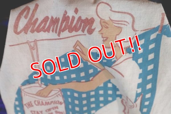 画像4: dp-180508-05 Vintage Champion Clothespin Bag
