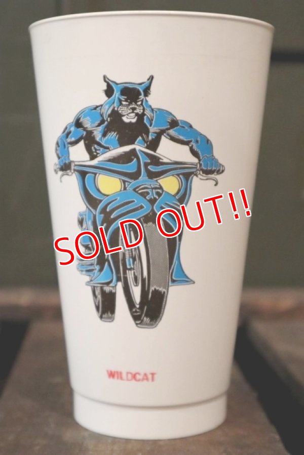 画像1: ct-140506-20 Wild Cat / 7 ELEVEN 1970's Plastic Cup