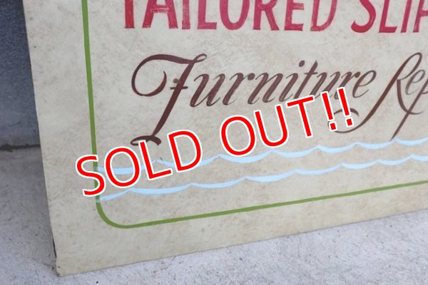 画像4: dp-180508-03 Walter Salmon Jr. Tailored Slip Covers Furniture Repairing Sign