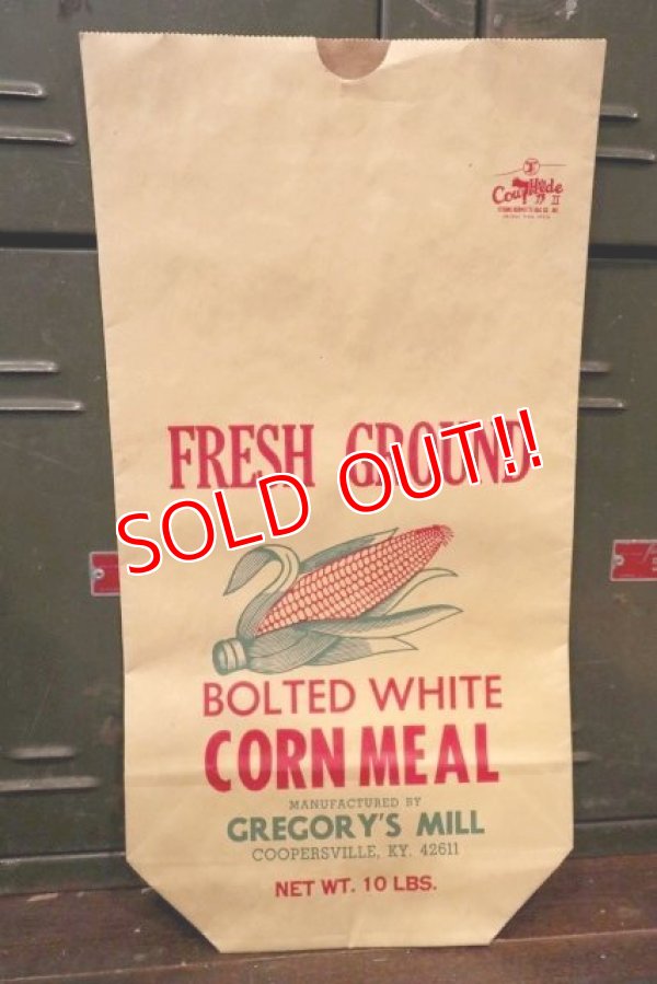 画像1: dp-150217-20 Corn Meal / Vintage Paper Bag