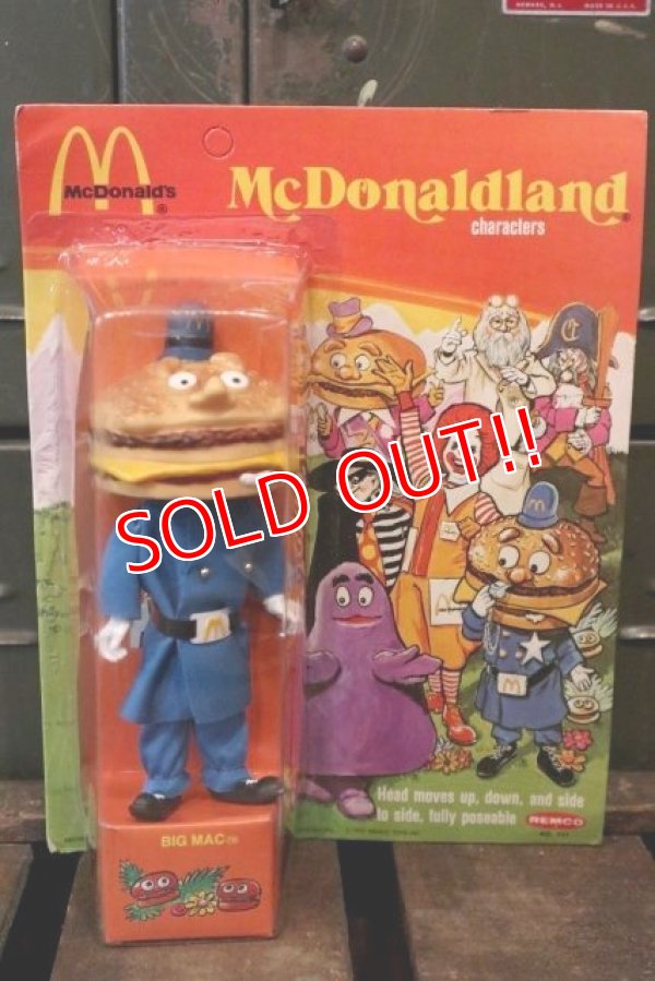 画像1: ct-170901-52 McDonald's / Remco 1976 "Big Mac Police" Doll