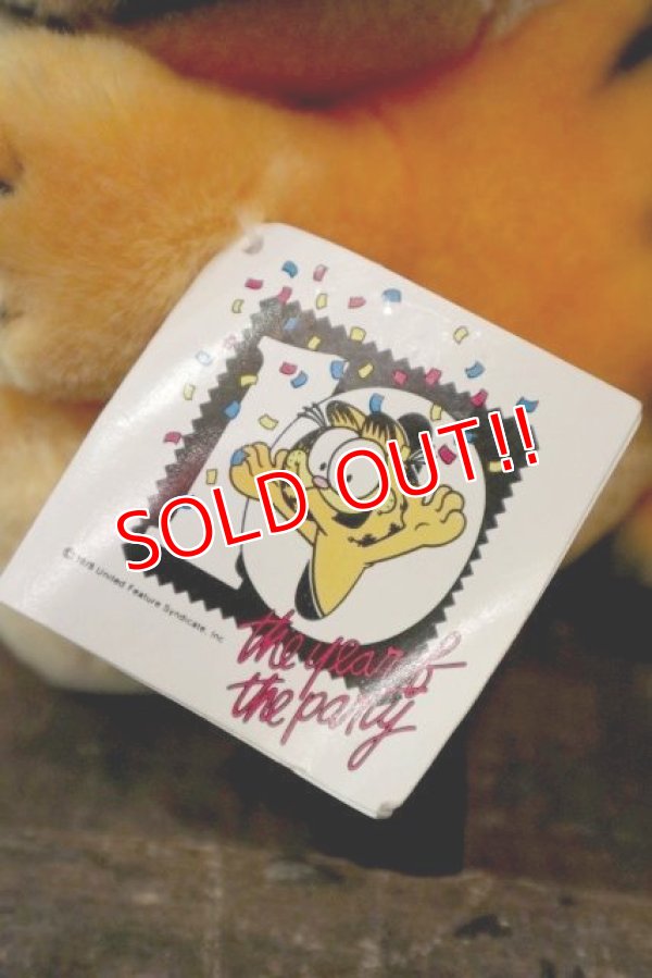 画像5: ct-180514-36 Garfield / DAKIN 1980's Plush Doll "Happy Birthday"