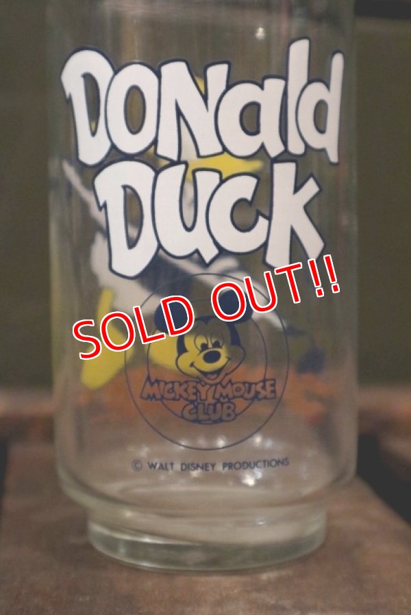 画像5: gs-141101-80 Donald Duck / 1960's Mickey Mouse Club Glass