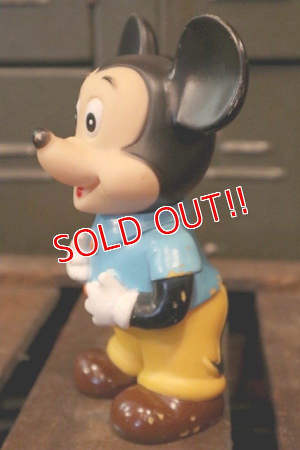 画像3: ct-180514-05 Mickey Mouse / 1980's Rubber Doll (JAPAN)