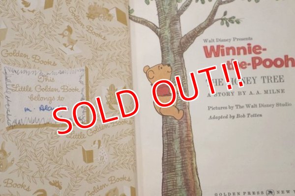 画像3: ct-180514-39 Winnie the Pooh / The Honey Tree 1960's Little Golden Book