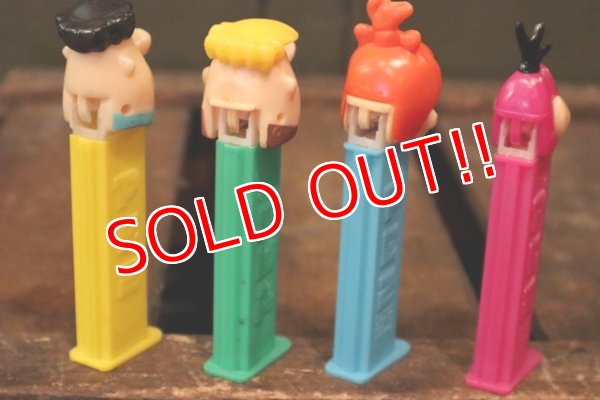 画像5: pz-161001-01 The Flintstones / 1990's PEZ Dispenser Set of 4