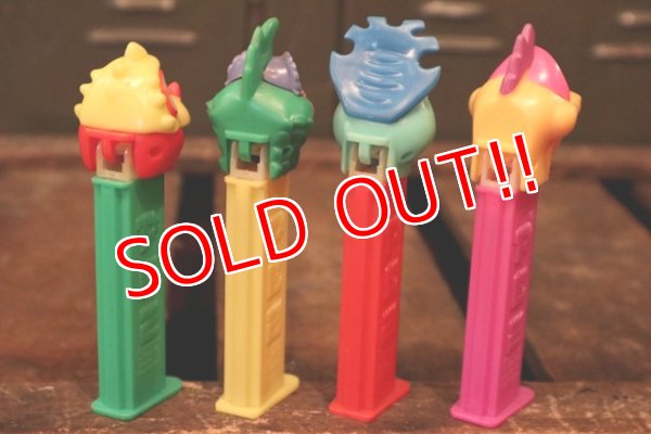 画像5: pz-130917-04 PEZ-A-SAURS / 1990's PEZ Dispenser set of 4