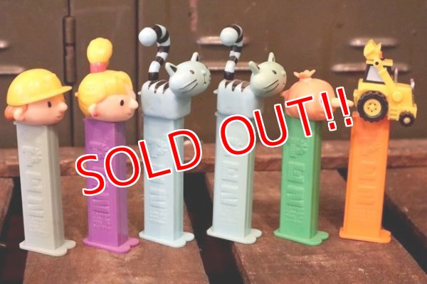 画像5: pz-130917-04 Bob the Builder / 2000's PEZ Dispenser Set of 6
