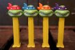 画像1: pz-130917-04 Teenage Mutant Ninja Turtles / 1990's PEZ Dispenser Set of 4 (Angry)