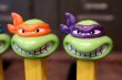 画像3: pz-130917-04 Teenage Mutant Ninja Turtles / 1990's PEZ Dispenser Set of 4 (Angry)