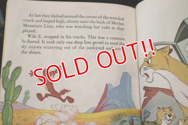 画像6: ct-180514-42 Road Runner / A Very Scary Lesson 1970's Little Golden Book