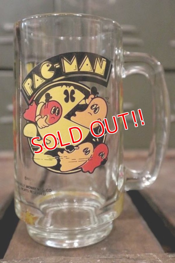 画像1: ct-180514-58 PAC-MAN / 1980's Beer Mug