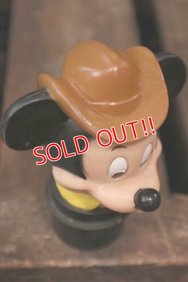 画像6: ct-141014-35 Mickey Mouse / Unknown Cowboy Head Squeaky