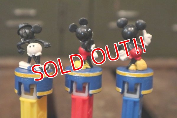 画像6: pz-130917-04 Mickey Mouse / PEZ Candy Inc.80th Anniversary Dispenser set of 3