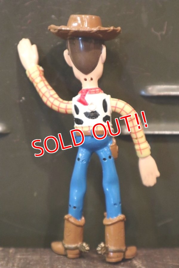 画像4: ct-150217-22 TOY STORY / Woody 1990's Think Way Bendable Figure