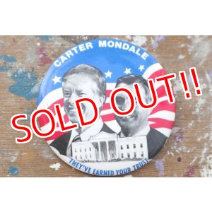 画像: pb-160901-145 Carter・Mondale / Vintage Pinback