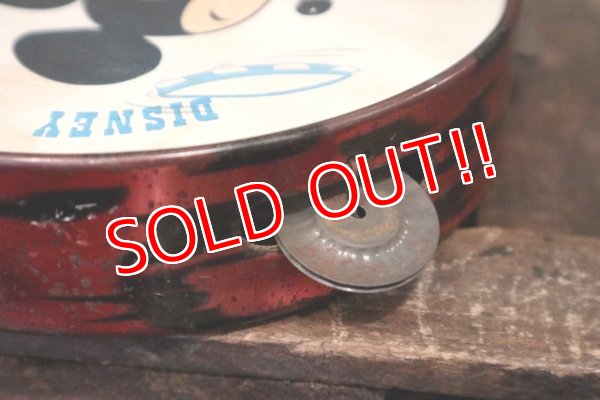 画像7: ct-180514-64 Mickey Mouse & Donald Duck / 1970's Disney on Parade Tambourine