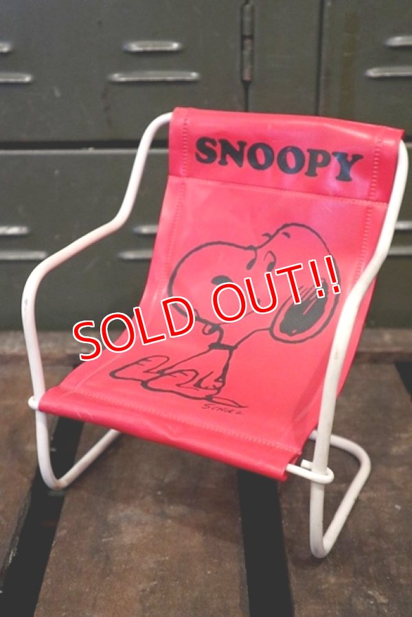 画像1: ct-180514-80 Snoopy / 1970's mini Chair