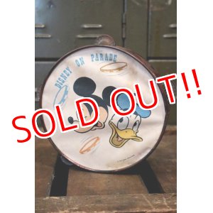 画像: ct-180514-64 Mickey Mouse & Donald Duck / 1970's Disney on Parade Tambourine