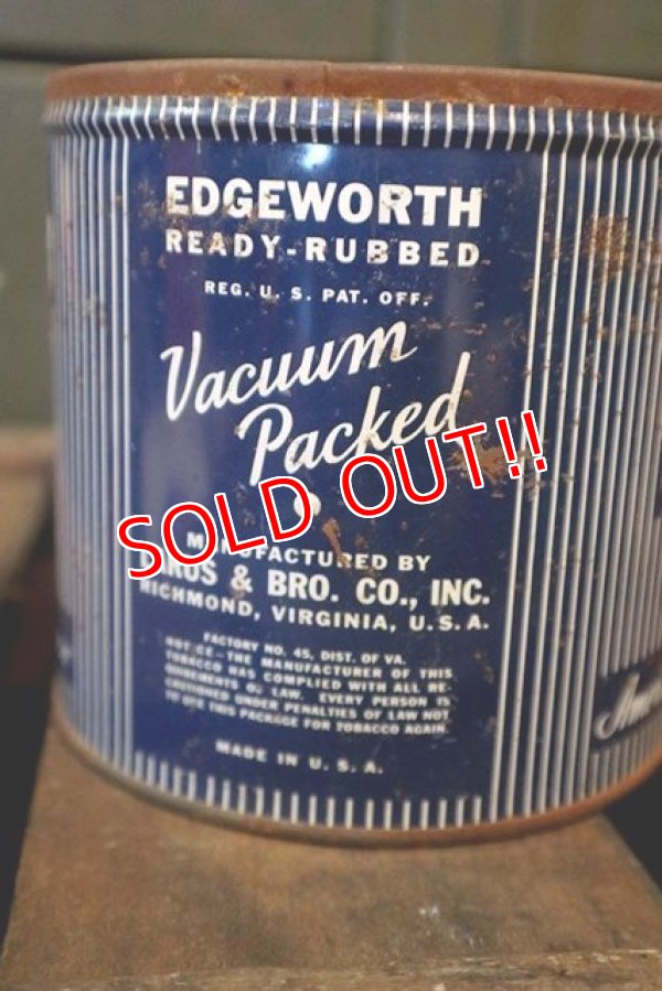 画像3: dp-180508-16 Edgeworth Tabacco / 1940's Tin Can