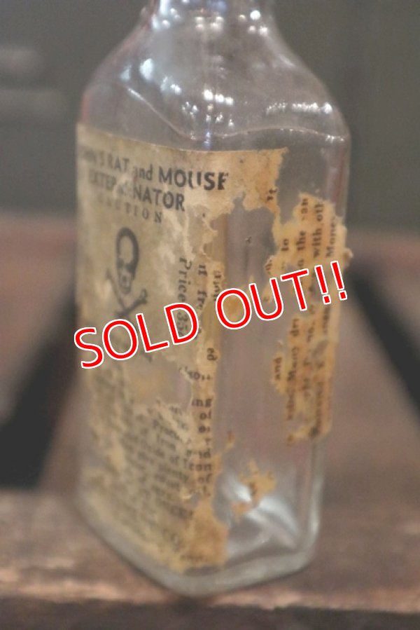 画像3: dp-180508-17 Vintage Poison Bottle