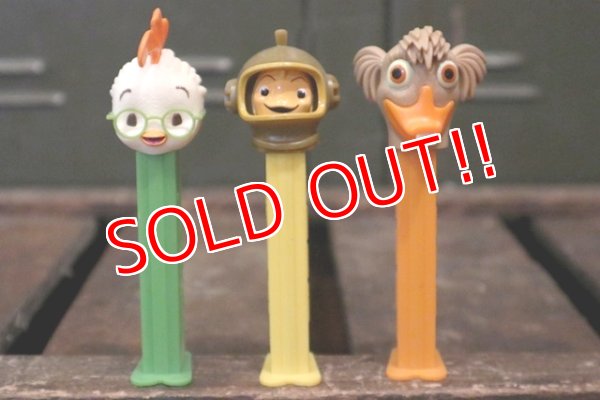 画像1: pz-130917-04 Chicken Little / PEZ Dispenser Set