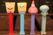 画像1: pz-130917-04 Spongebob / PEZ Dispenser Set