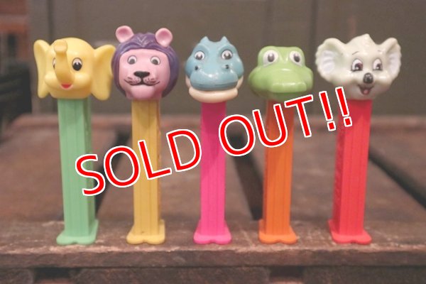 画像1: pz-130917-04 Kooky Zoo / PEZ Dispenser Set