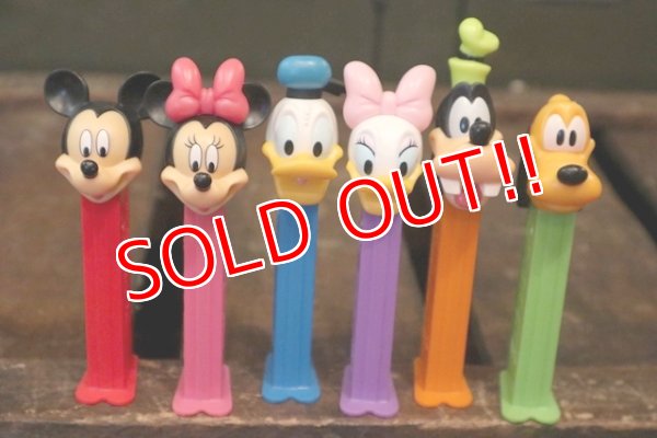 画像1: pz-130917-04 New Disney Friends / PEZ Dispenser Set