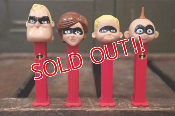 画像1: pz-130917-04 Mr.Incredible / PEZ Dispenser Set