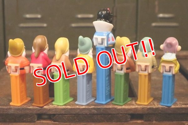 画像6: pz-130917-04 Snow White & 7 Dwarfs / PEZ Dispenser Set