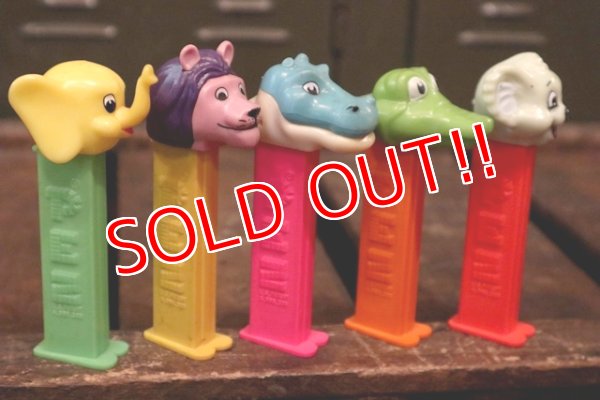 画像4: pz-130917-04 Kooky Zoo / PEZ Dispenser Set