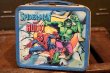 画像1: ct-180514-84 MARVEL Heroes / Aladdin 1980's Metal Lunchbox