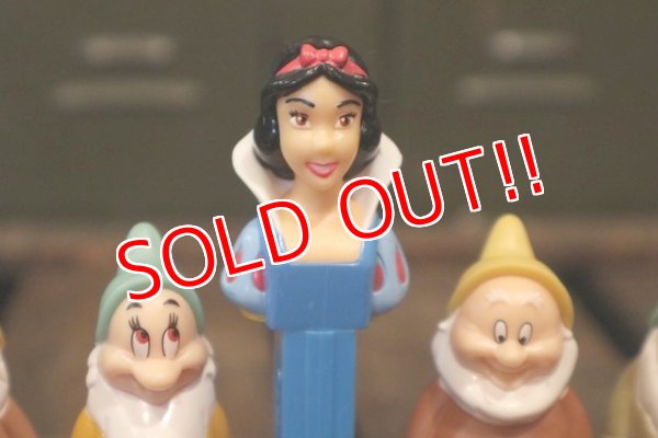 画像4: pz-130917-04 Snow White & 7 Dwarfs / PEZ Dispenser Set