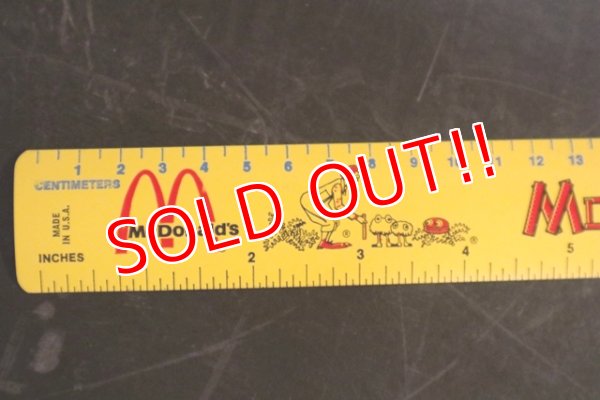画像2: ct-180514-93 McDonald's / 1970's McMETRICS Ruler