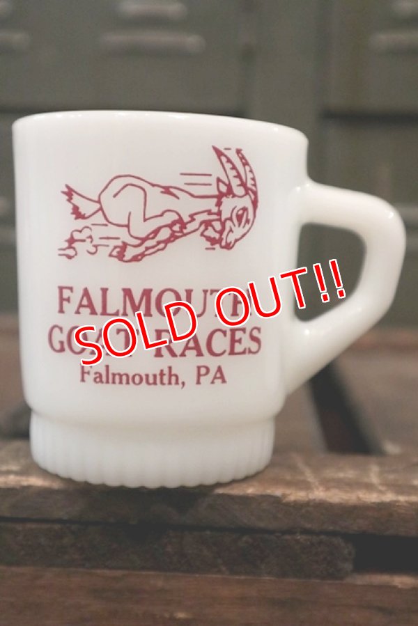 画像1: dp-180508-37 FALMOUTH GOAT RACE / Anchor Hocking 1970's Mug