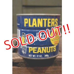 画像: dp-180601-16 Planters / Mr.Peanuts 1970's-1980's Tin Can