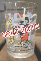 画像: ct-180601-03 Walt Disney's / 100th Anniversary Disney McDonald's Glass (A)