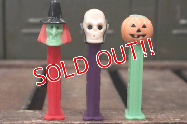 画像1: pz-130917-04 Halloween / PEZ Dispenser Set 