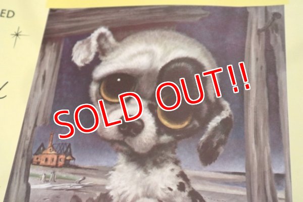 画像6: dp-150204-14 GIG / 1966 Big Eyes Dog Poster