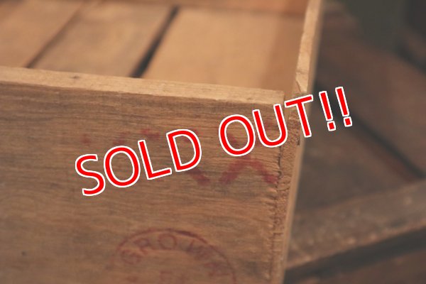 画像8: dp-180110-04 PARAISO / Vintage Wood Box