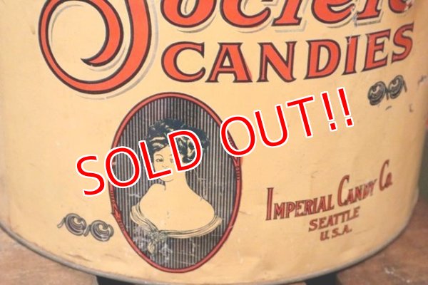 画像6: dp-180601-32 Socie'te' Candies / Vintage Tin Can