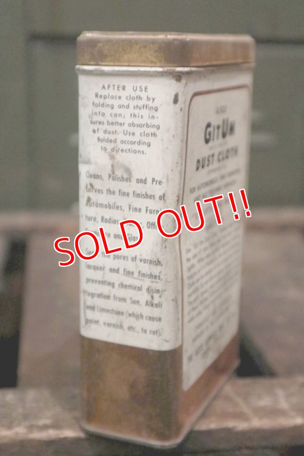 画像4: dp-180601-24 ASCO GIT UM / Vintage Dust Cloth Can