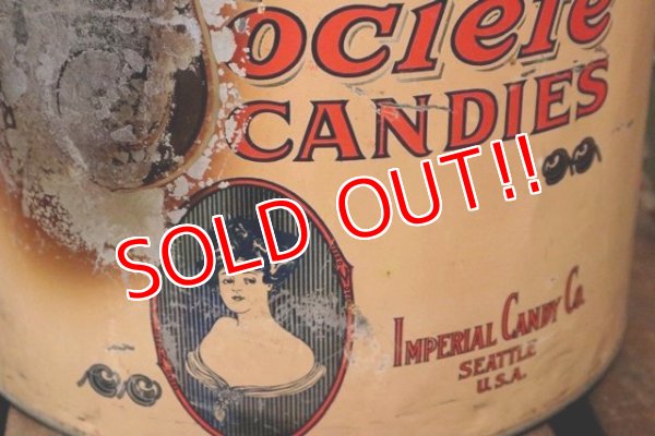画像3: dp-180601-32 Socie'te' Candies / Vintage Tin Can