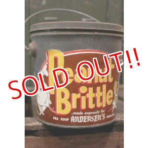画像: dp-180601-23 Andersen's / Peanut Brittle Bucket Can