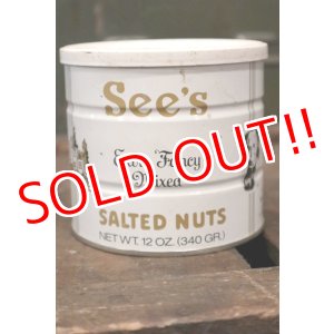 画像: dp-180601-21 See's Salted Nuts Can